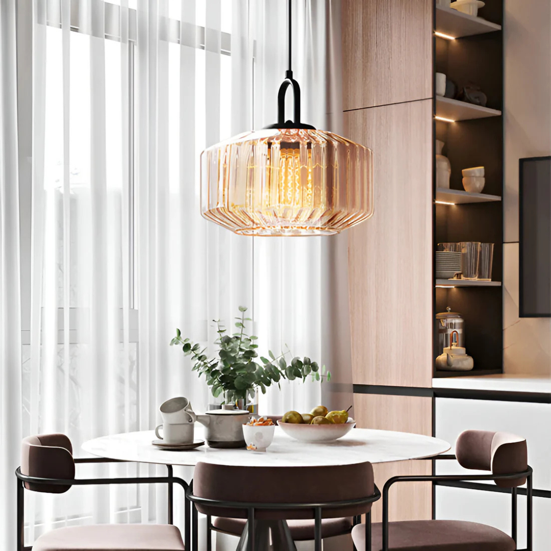 Mireta Glass Pendant Light | Retro-Coloured Glass Design
