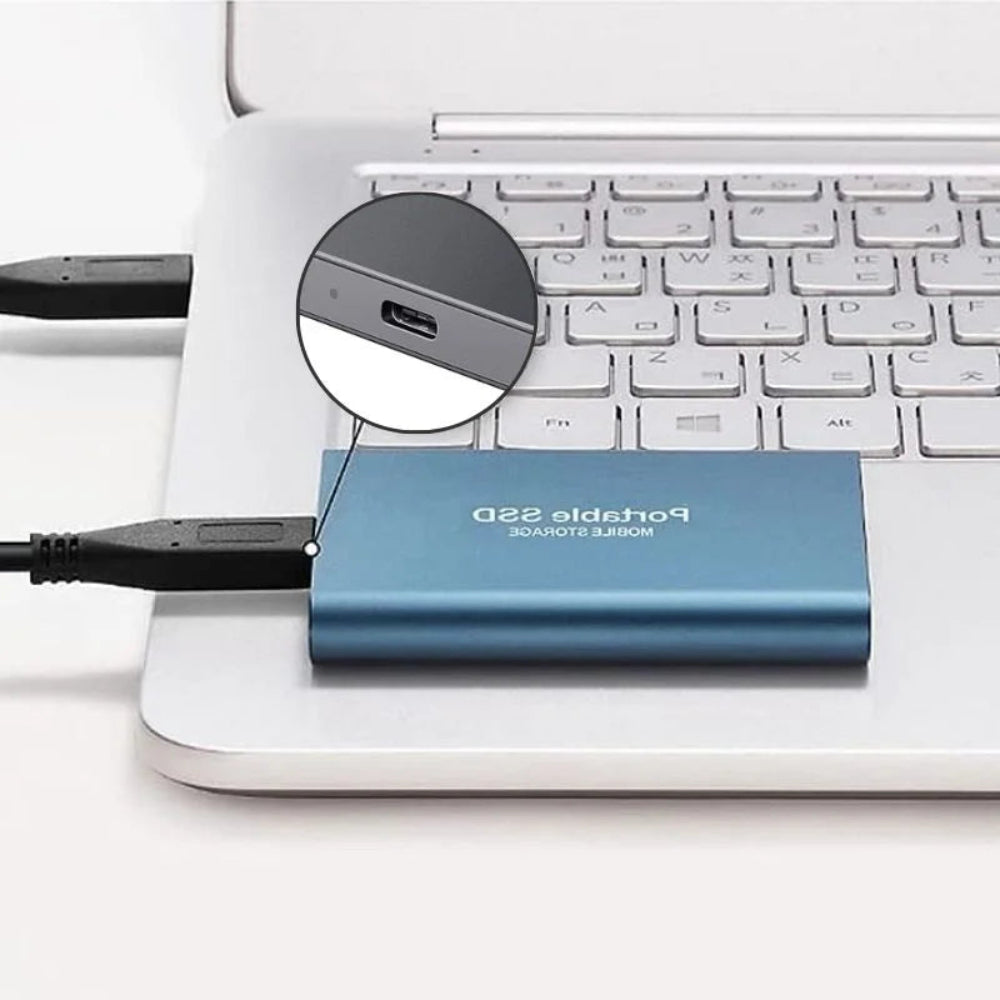 1TB Portable External SSD High-Speed Data Transfer Ultra-Fast Storage 7