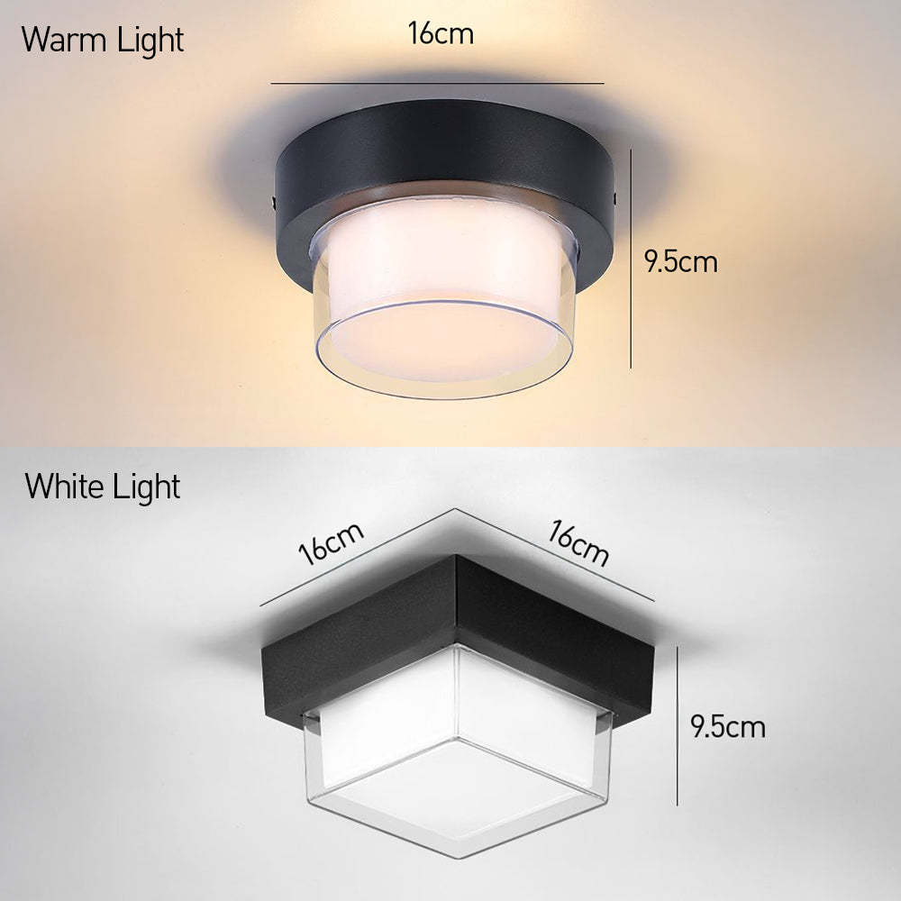Luz de Teto LED Exterior | Embutida à Prova de Água IP68