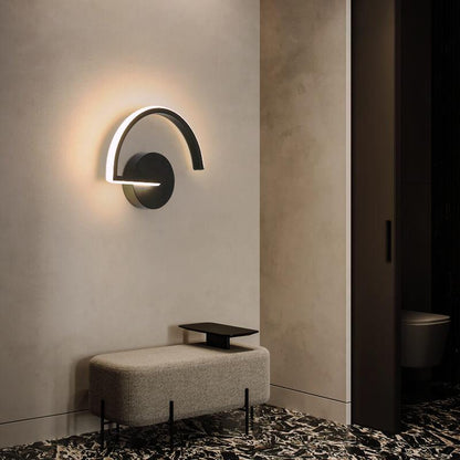 Luz de Pared LED Curves Line | Diseño Moderno Minimalista en Arco