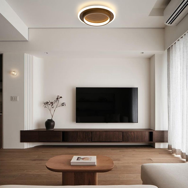 Modern LED Ceiling Light | Art Deco Flush Mount Design