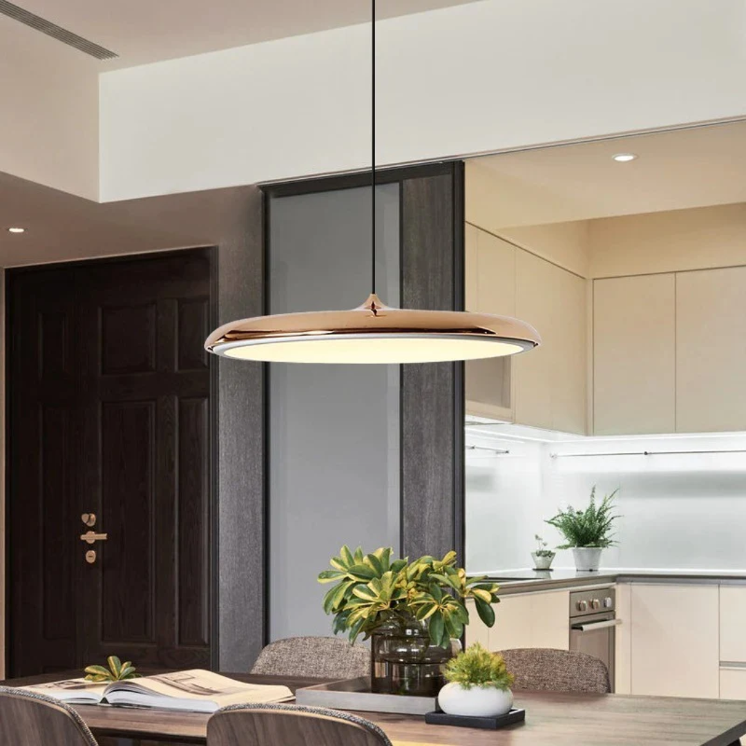 Lampada a sospensione Olyra Scandinava | Lampada LED moderna per sala da pranzo