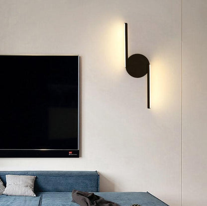 Luz de Pared LED Curves Line | Diseño Moderno Minimalista en Arco