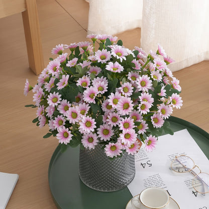 Ramo de margaritas artificiales para el Día de la Madre, centro de mesa decorativo