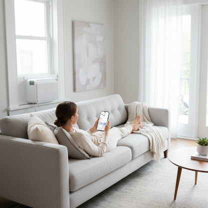 Window AC Unit Efficient Cooling Small Rooms