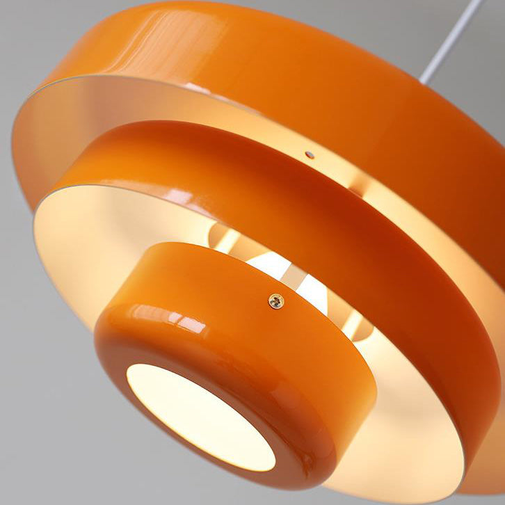 Nordic Vintage Multi-Layered Pendant Lamp | Modern Retro Hanging Light