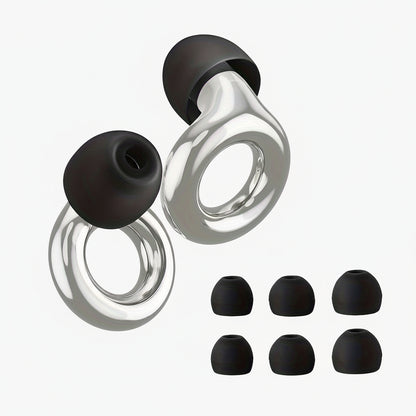 Ear Plugs Reusable Silicone Noise Cancelling Sleep Earbuds