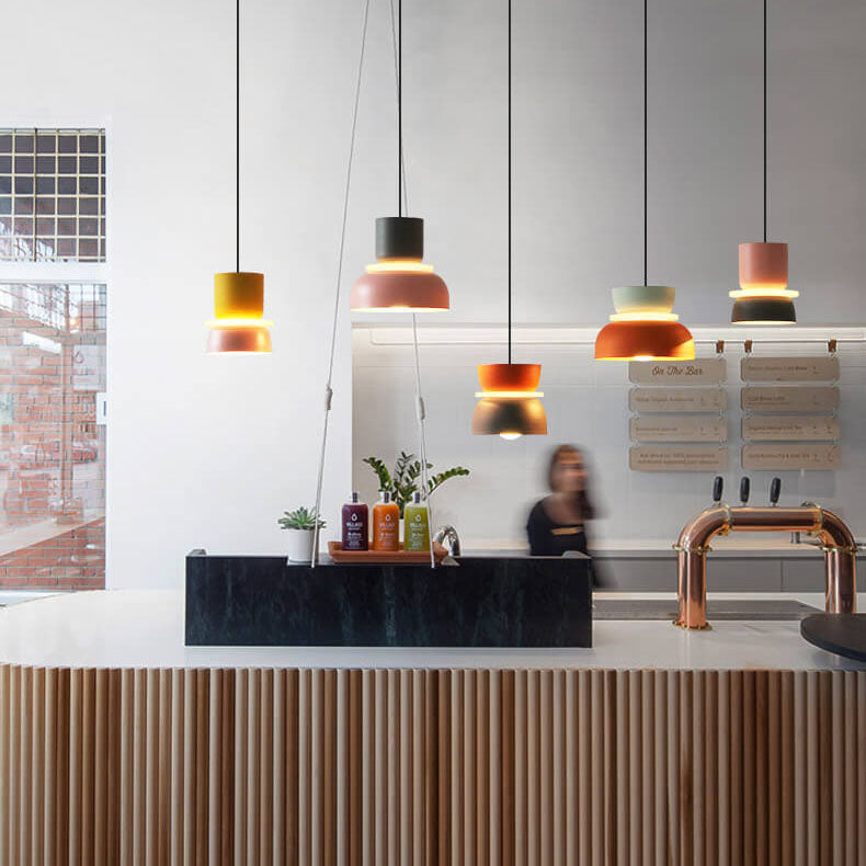 Nordic Colorful Macaron Pendant Light | Scandinavian Charm