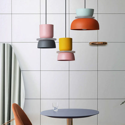 Nordische Bunte Macaron Pendelleuchte | Skandinavischer Charme