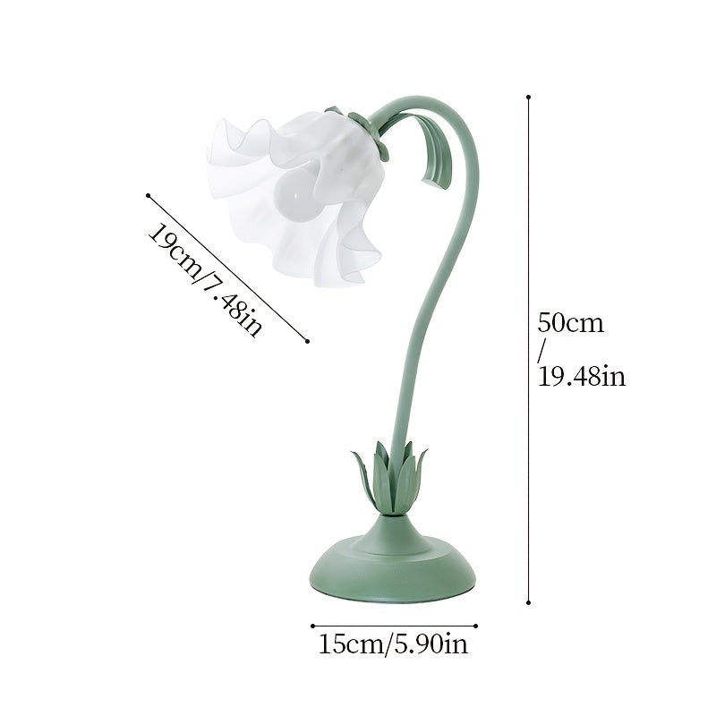 Lámpara de mesa floral | Alimentada por USB