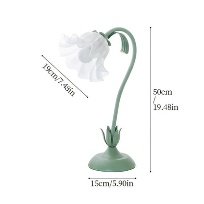 Lámpara de mesa floral | Alimentada por USB