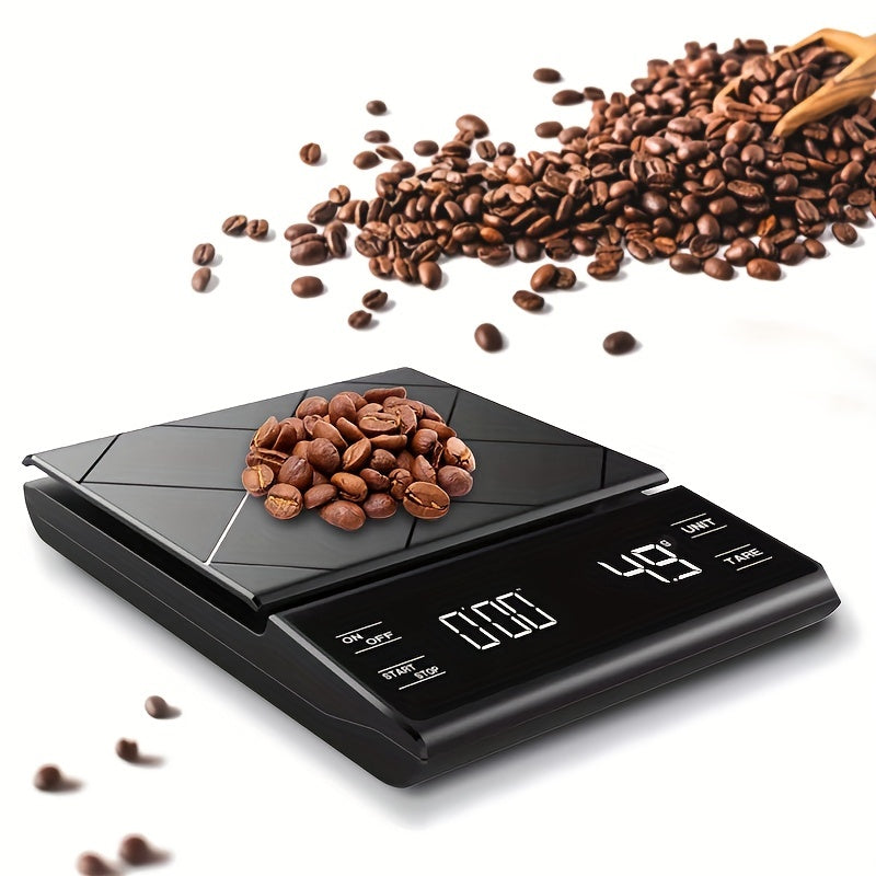Digital Kitchen Scale with Timer | Precise Food & Coffee Scale for Baking and Cooking