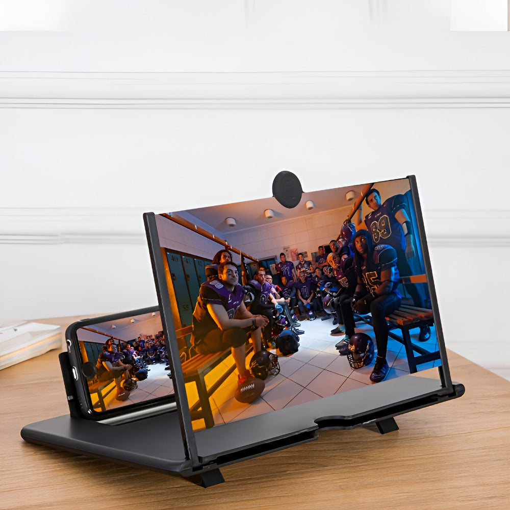 Suporte para Telemóvel com Amplificador de Ecrã Dobrável
