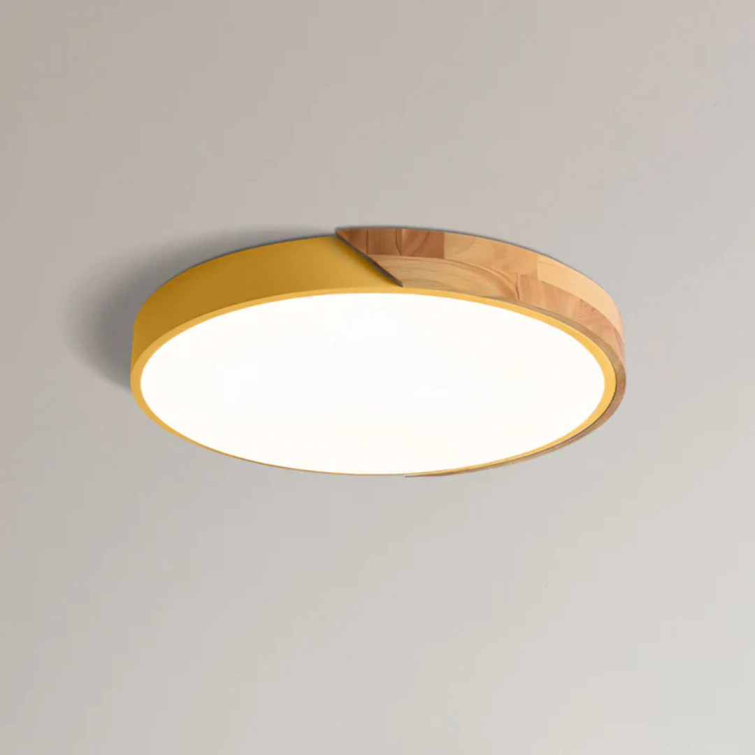 LED loftlampe | Moderne nordisk trædesign