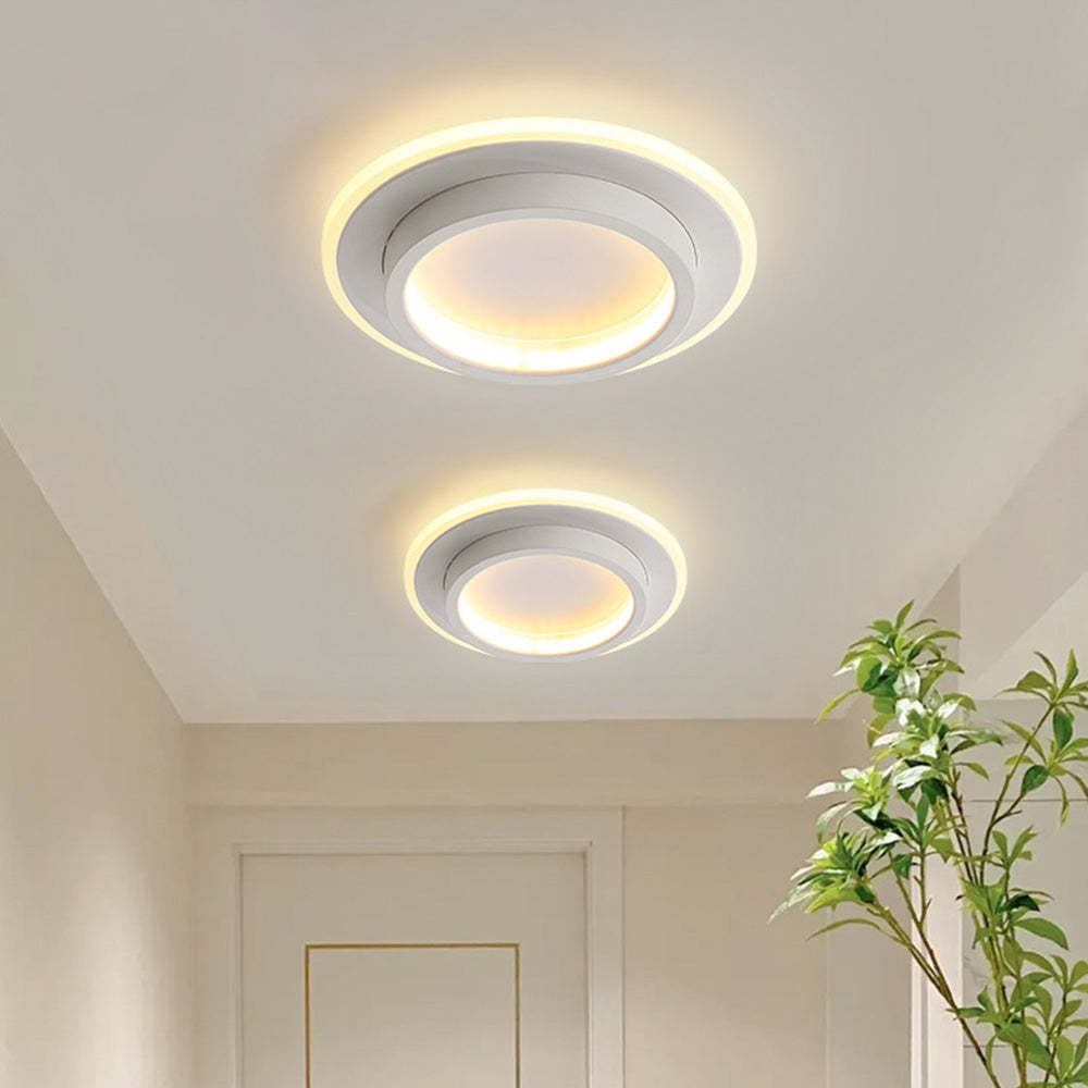 Modern LED Ceiling Light | Art Deco Flush Mount Design
