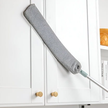 Mopa Retrátil Ferramenta de Limpeza de Fendas Escova de Microfibra Design Plano