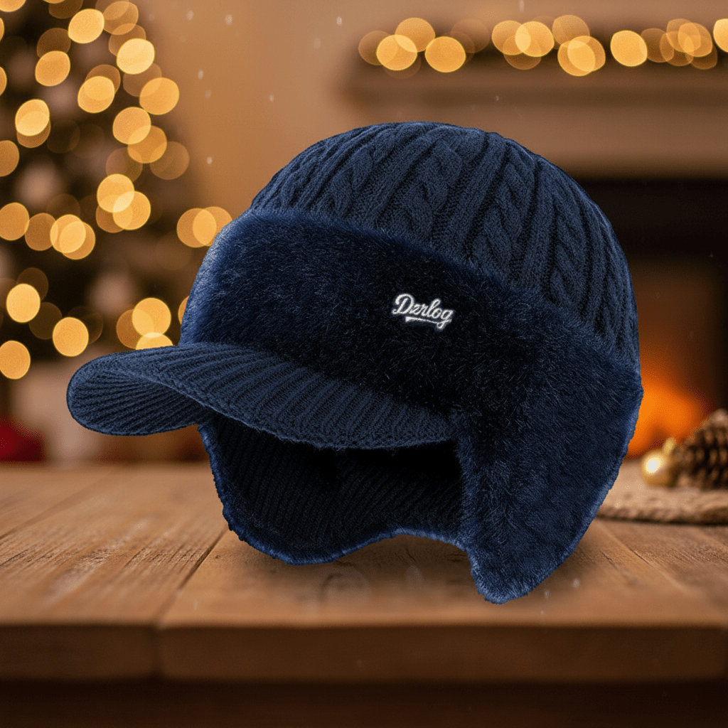 Cold Weather Trapper Hat with Ear Protection - Winter Warmth Hat - Image 8
