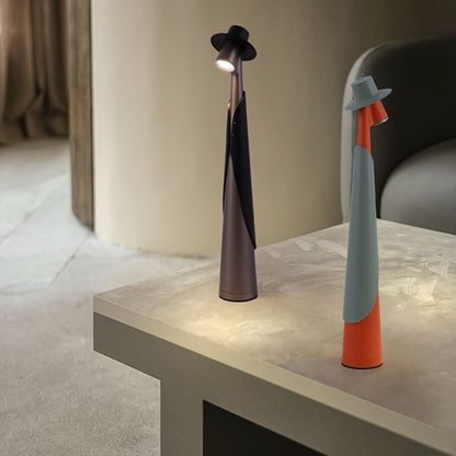 Lampă de pălărie LED reîncărcabilă modernă | Lumină de birou cu atingere creativă