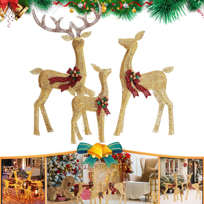 Tuinverlichting Kerst Rendieren Set Waterdicht LED Buiten Decor - Image 14