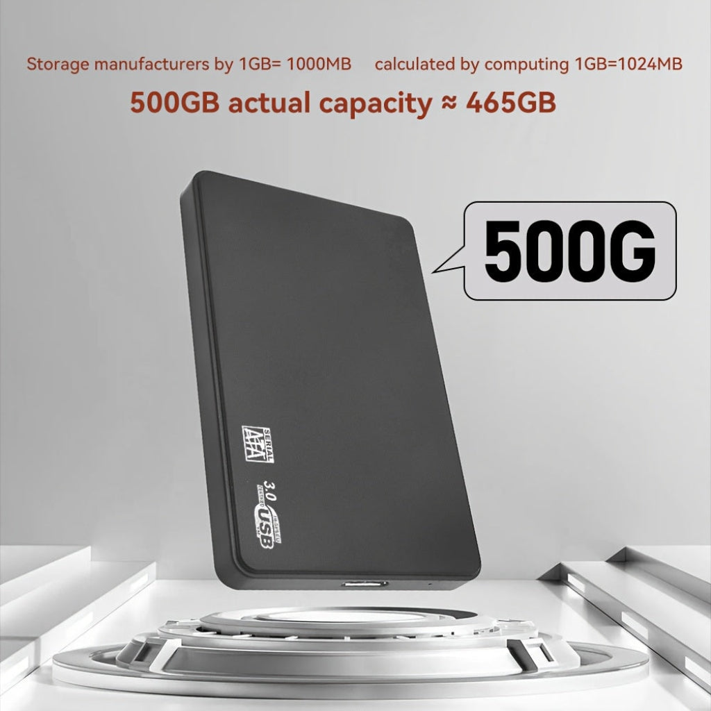 Ekstern Harddisk Bærbar SSD USB Lager PC Laptop