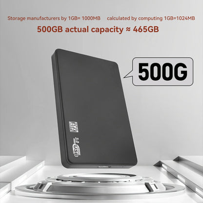 Ekstern Harddisk Bærbar SSD USB Lager PC Laptop