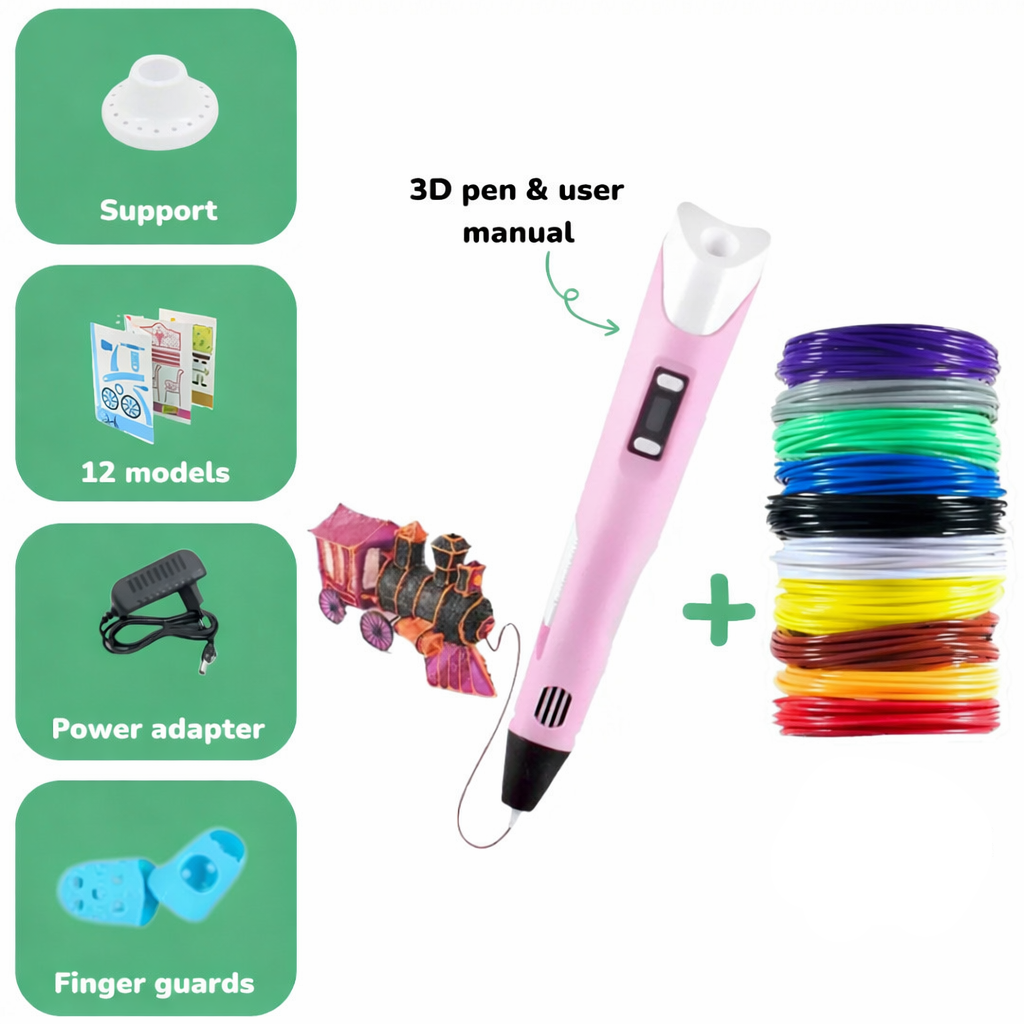 3D Pen Drawing Tool Kids Educational Creative Printing Toy