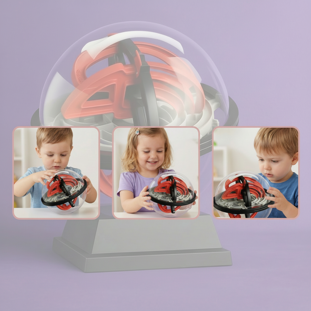 Puzzle 3D Laberinto Bola Juego Ingenio Niños Adultos