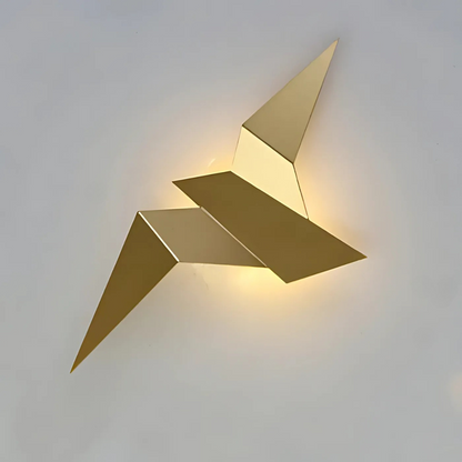 Candeeiro de Parede Origami | Arandela LED Moderna e Única para Interior