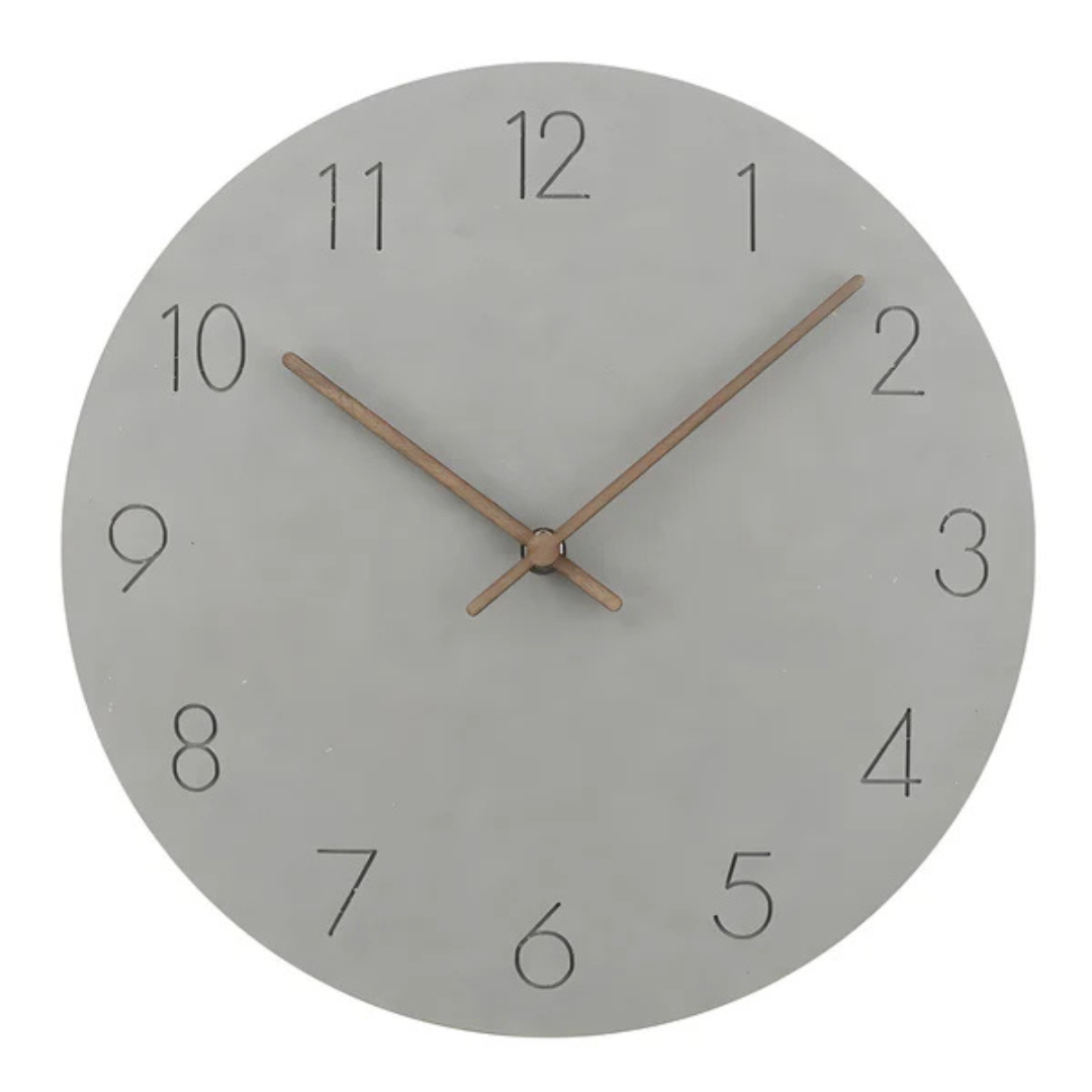Nork Minimalistisk Vægur | Moderne Trædesign