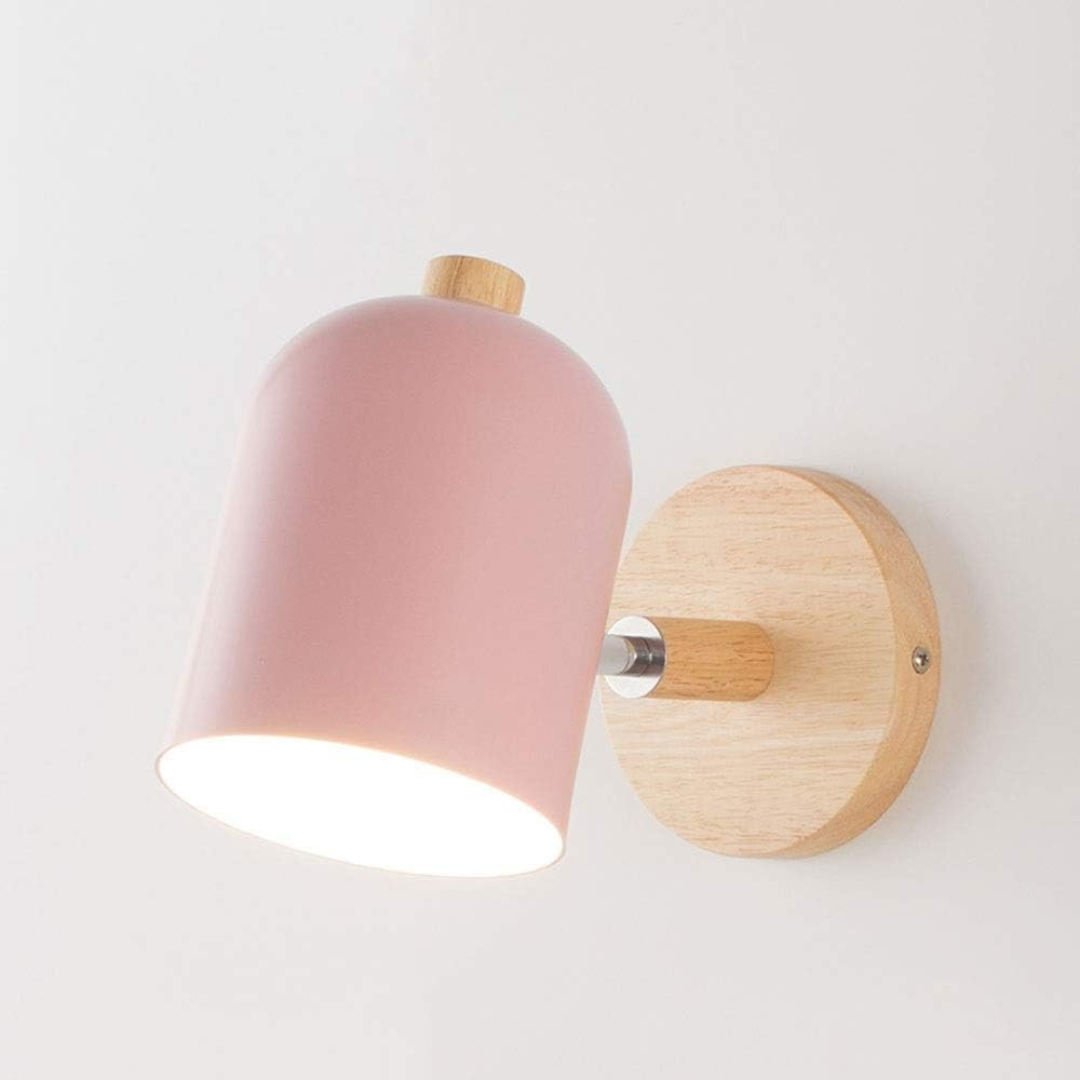 Drelis Wandleuchte | Skandinavisches Holz Minimalistisches Design