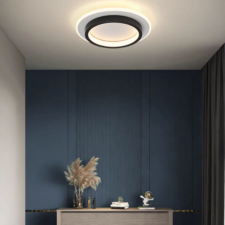 Modern LED Ceiling Light | Art Deco Flush Mount Design