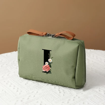 Makeup Bag Travel Cosmetic Organizer Mothers Day Letter Case