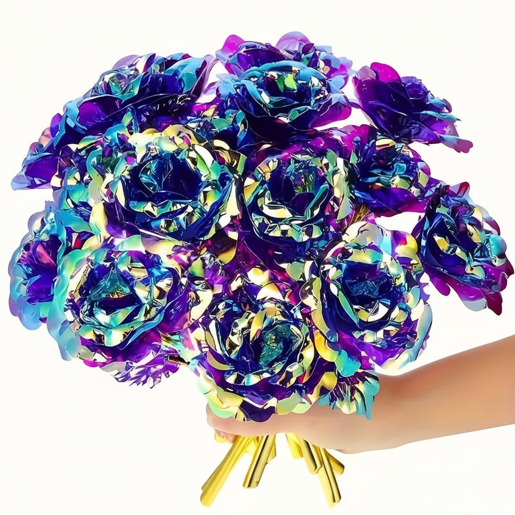 Blumenstrauß Muttertagsgeschenk Künstliche Rosen Tischdekoration