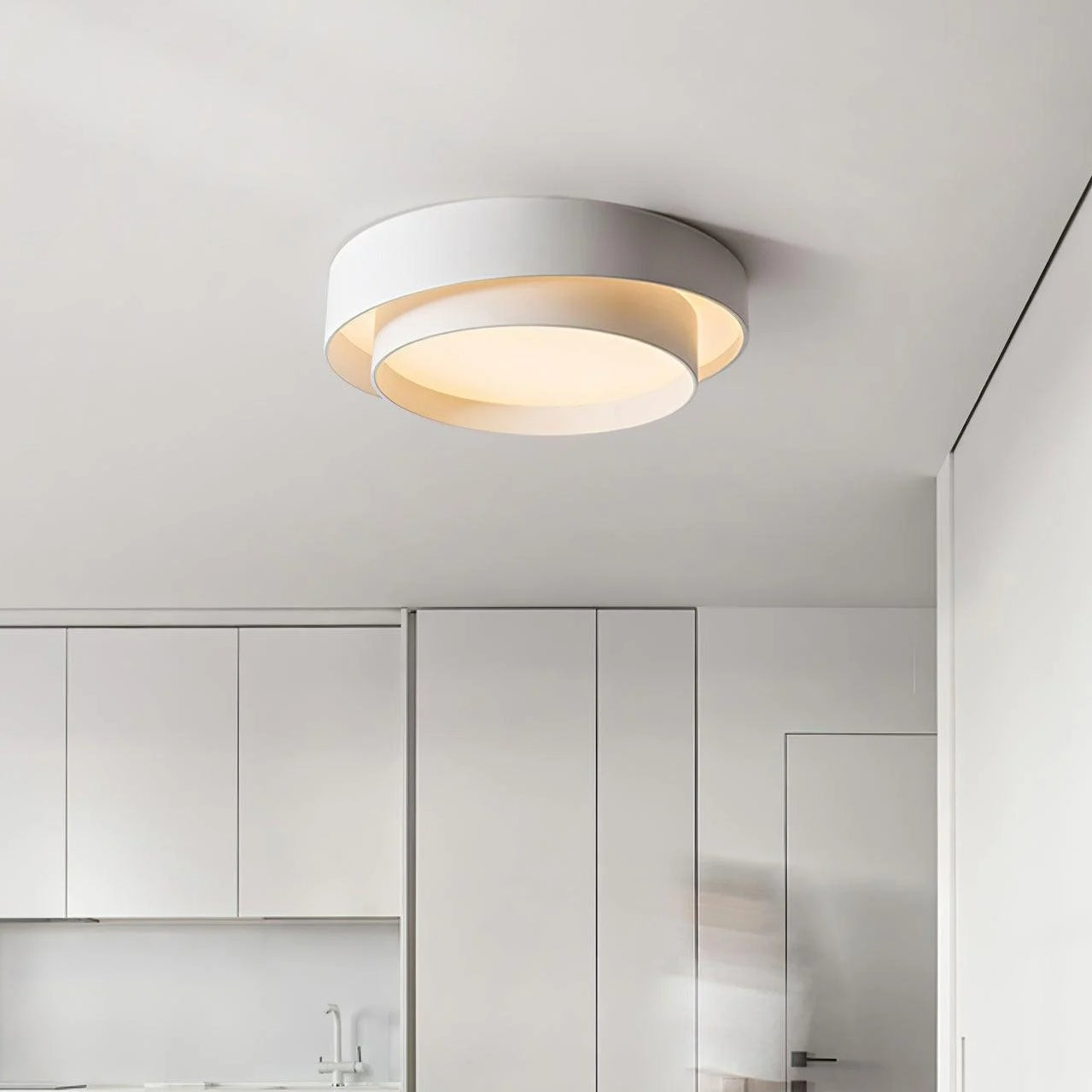 Nordic Round LED Ceiling Light | Modern Minimalist Design
