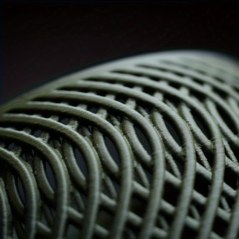 Mirage Orchid Planter | Modern Woven-Texture Decorative Pot with Air Circulation Tray
