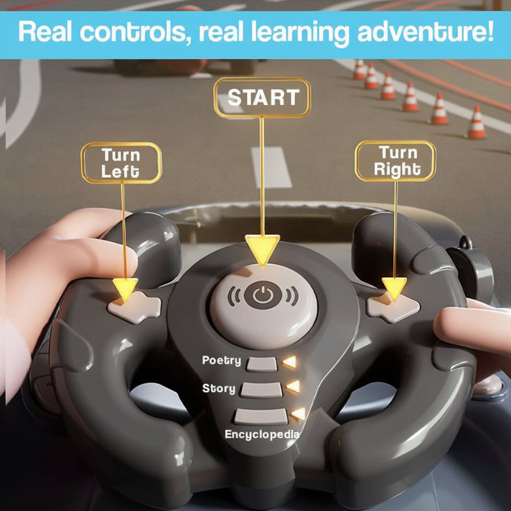 Gioco Volante Bambini Console Racing Interattiva