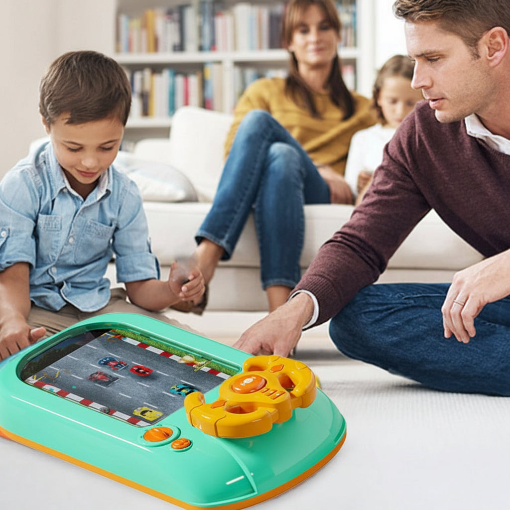 Gioco Volante Bambini Console Racing Interattiva