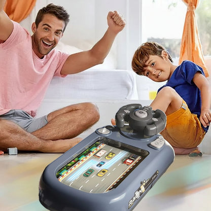 Gioco Volante Bambini Console Racing Interattiva