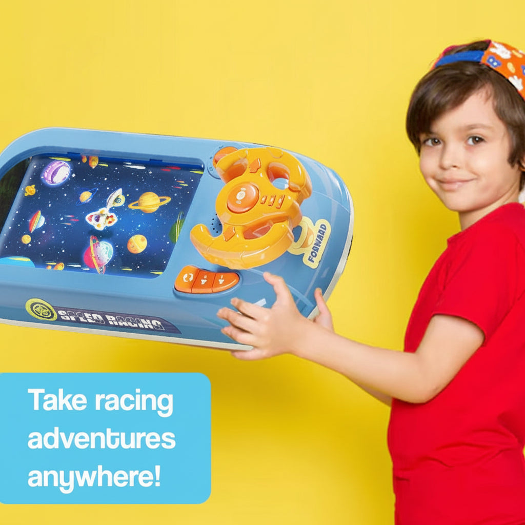 Gioco Volante Bambini Console Racing Interattiva