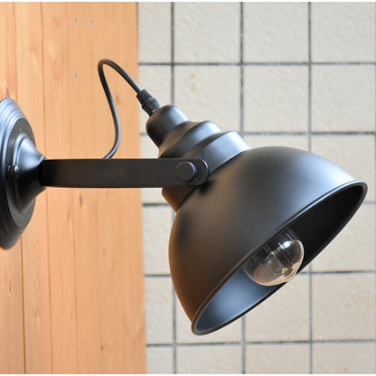 Industrielle Vintage-Wandlampe | Retro Metall-Wandleuchte