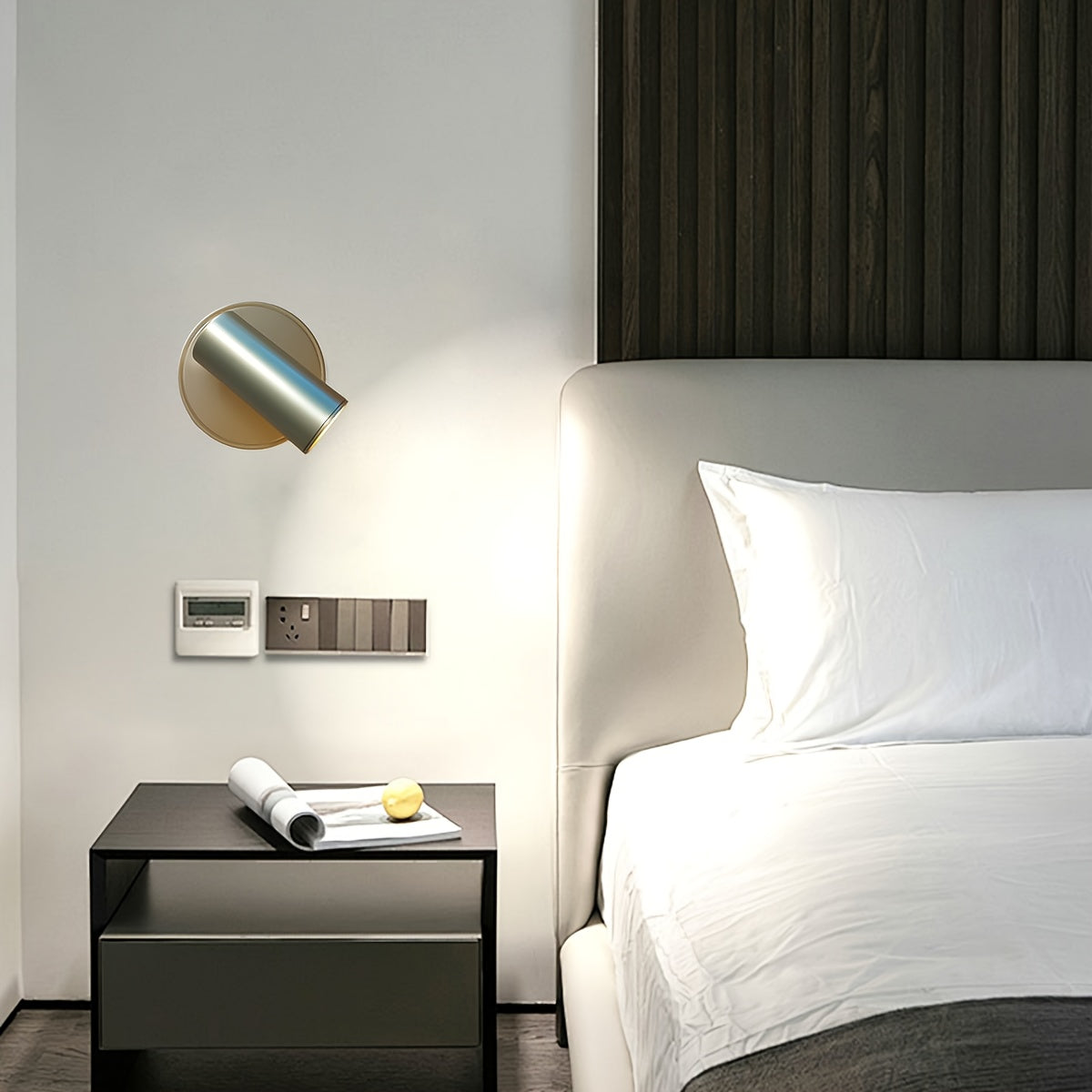Luz de Pared Magnética Recargable | Control Táctil y Diseño Inalámbrico