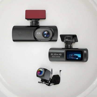 Dash Cam 4K Ultra HD WiFi Night Vision GPS Vehicle Recorder