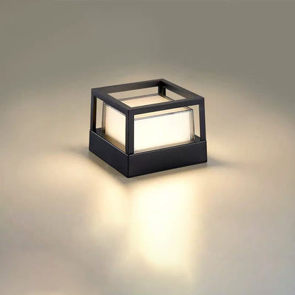 Industrial Waterproof Aluminium Cylinder LED Outdoor Lawn Light