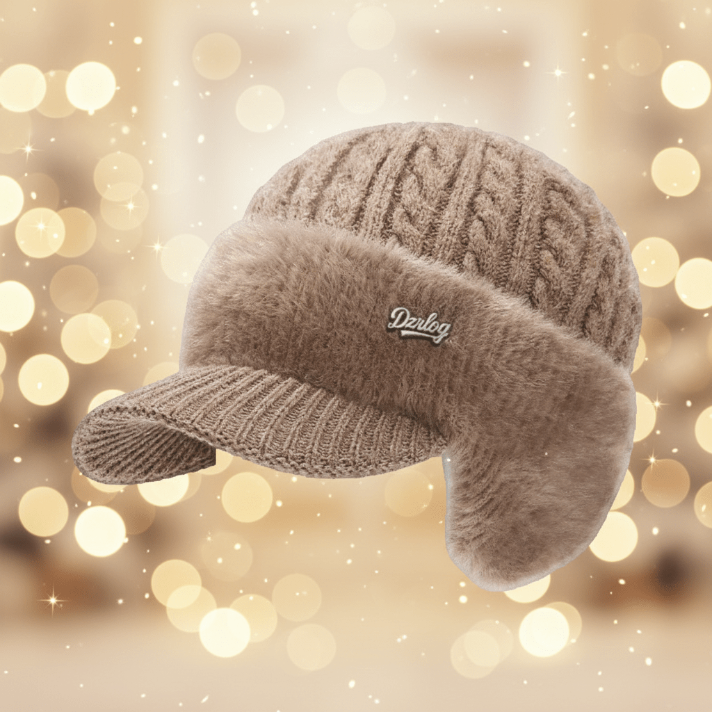 Cold Weather Trapper Hat with Ear Protection - Winter Warmth Hat - Image 6