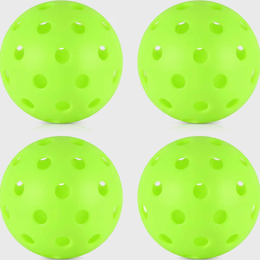 Bolas de Pickleball 40 Furos Leves para Treino ao Ar Livre