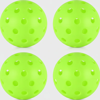 Bolas de Pickleball 40 Furos Leves para Treino ao Ar Livre