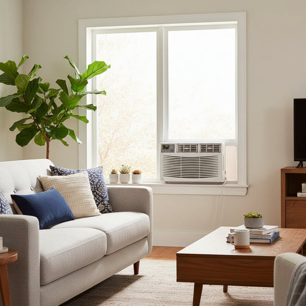 Aire Acondicionado de Ventana Inteligente con Control Remoto WiFi