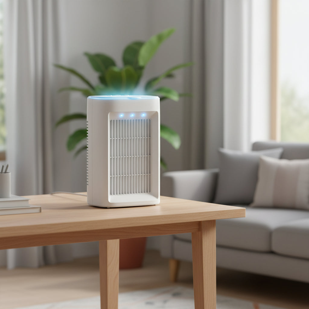 Bærbar aircondition USB-fugter køleventilator