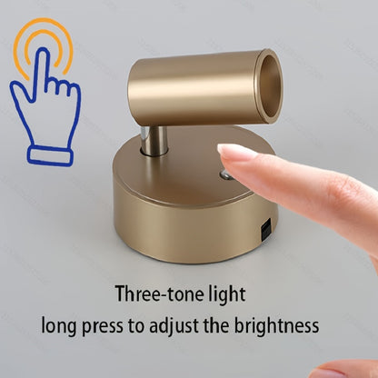 Luz de Pared Magnética Recargable | Control Táctil y Diseño Inalámbrico