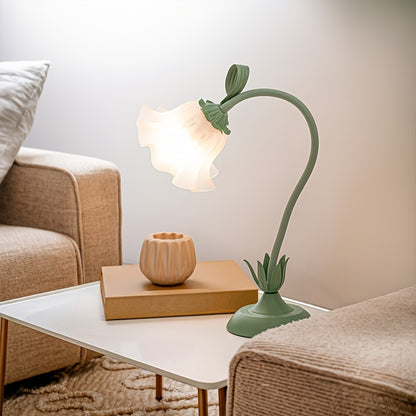 Lámpara de mesa floral | Alimentada por USB